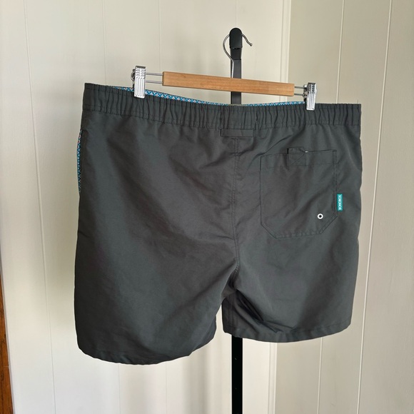 Bonobos Blue Mesh Lined Banded Drawstring Preppy Swim Trunks Mens 40x7 *NOTE - Picture 3 of 6